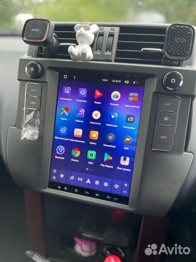 Toyota lс Prado teyes tpro android магнитола tesla