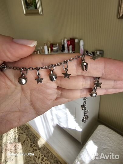 Браслет с колокольчиками