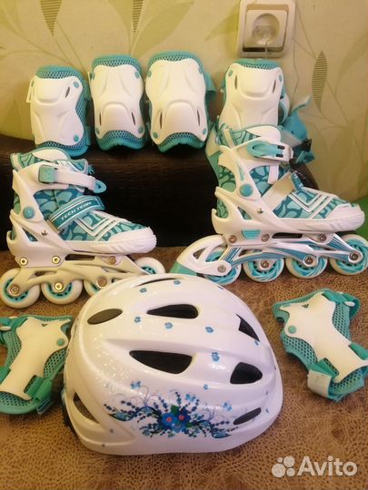 Ролики детские раздвижные, размер 29-32