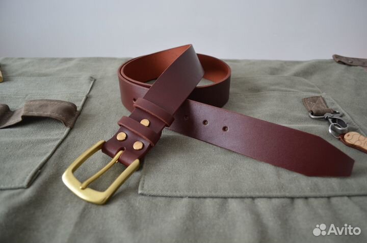 Ремень из натуральной кожи