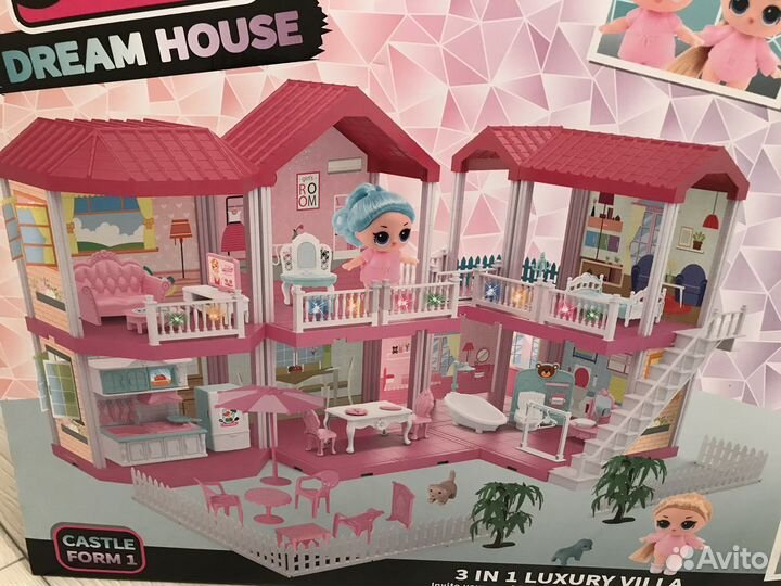 Дом lol Winter Disco. Трансформер. 2 вида