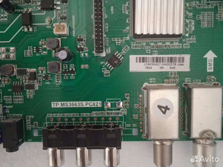 Плата аудио-видео TP.MS3663S.PC821