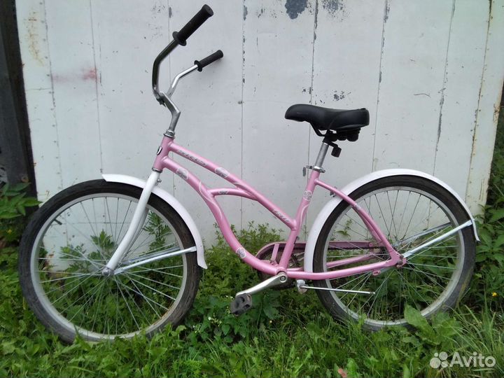 Велосипед женский круизер рама алюминий