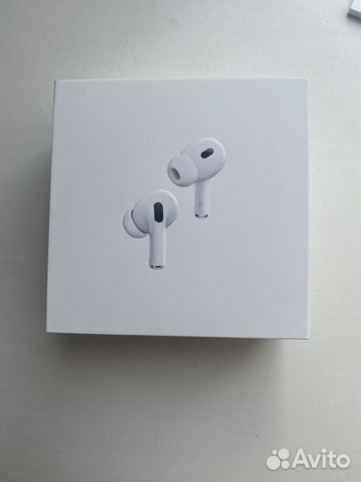 Коробка от Airpods pro 2 с чеком