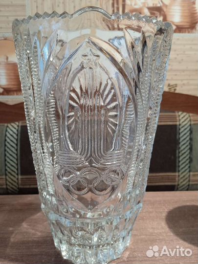 Большие хрустальные вазы СССР