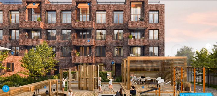 2-к. квартира, 88,3 м², 1/4 эт.