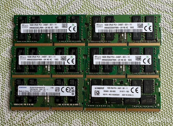 Оперативная память 32GB 16GB 8Gb DDR4 DDR3 подбор