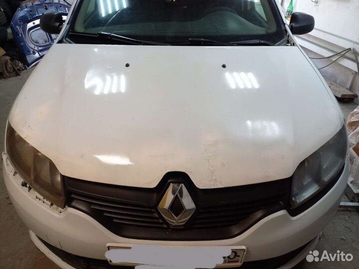 Капот renault logan 2, 1