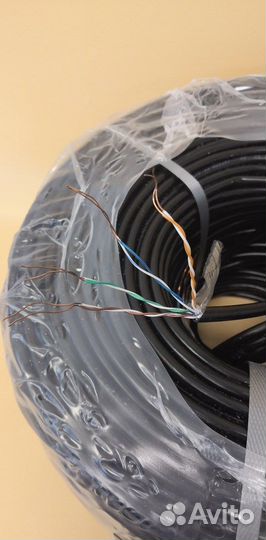 Витая пара уличная UTP 0,52 медная, 305 м, Полимет