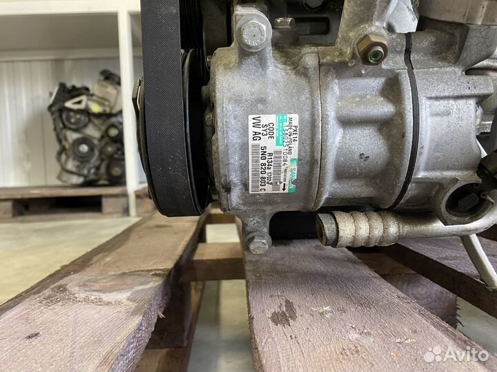 Двигатель Skoda 1.2 TSI CBZ в сборе с навесным