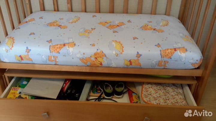 Кровать Babyton маятник+ящик