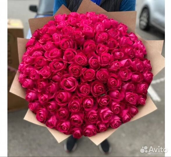 51 роза Цветы Букеты Розы Шок цена