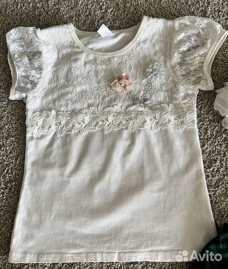 Вещи для школы блузка, юбка 140 -146