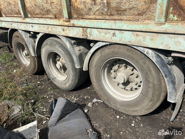 Полуприцеп бортовой Schwarzmuller трехосный бортовой с платформой, 2005