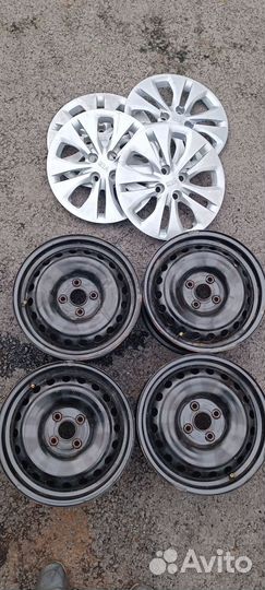 Штампованные диски r 15 4 100