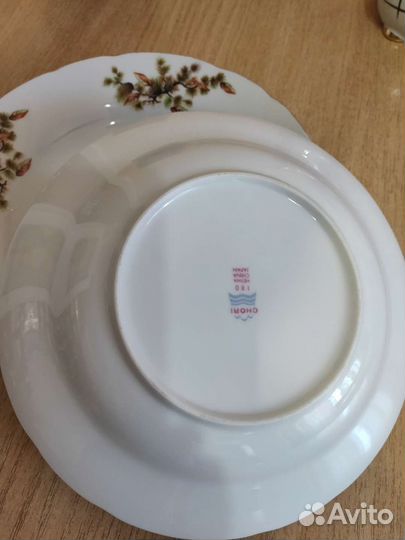 Фарфоровая посуда СССР
