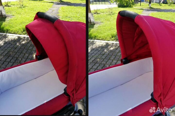 Зимняя теплая Коляска Chicco 3в1 с автолюлькой