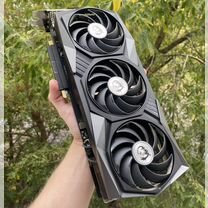 Видеокарта MSI RTX 3060ti Gaming X Trio gddr6x