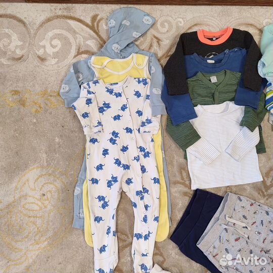 Пакет вещей №1 на мальчика, рост 80