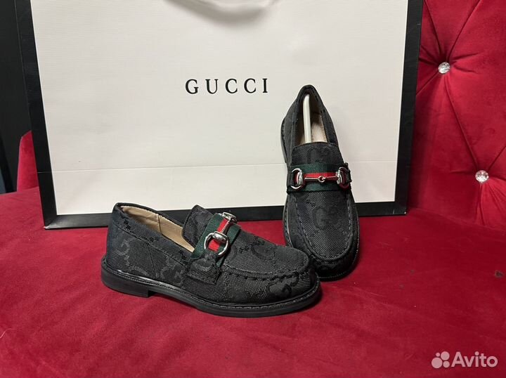 Топсайдеры туфли gucci детские