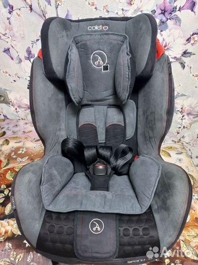 Детское автокресло Coletto Sportivo 9-18 кг Польша