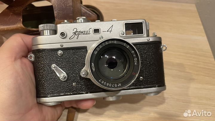 Плёночный фотоаппарат Зоркий-4 1957г