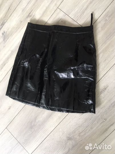 Латексная юбка
