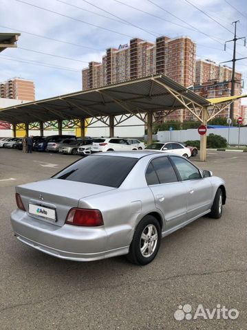 Mitsubishi Galant 2.4 AT, 2002, 240 000 км