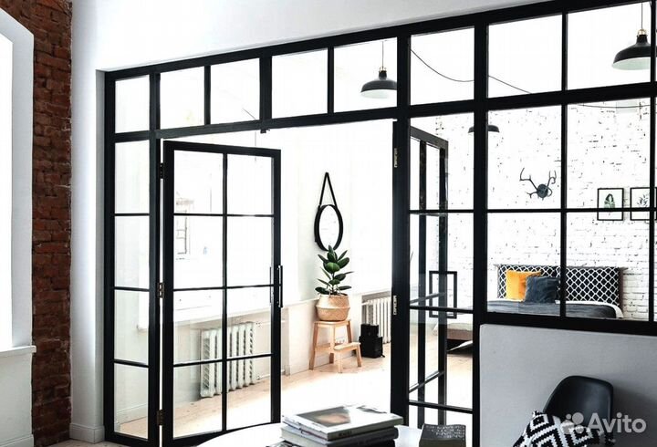 Межкомнатные перегородки стеклянные