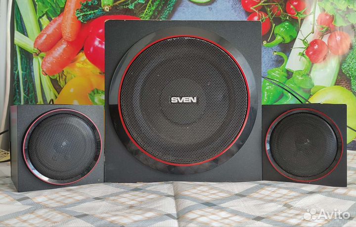 Колонки 2.1 sven MS-1080
