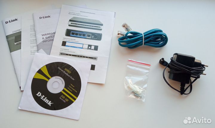 Роутер (маршрутизатор) D-Link DIR-100