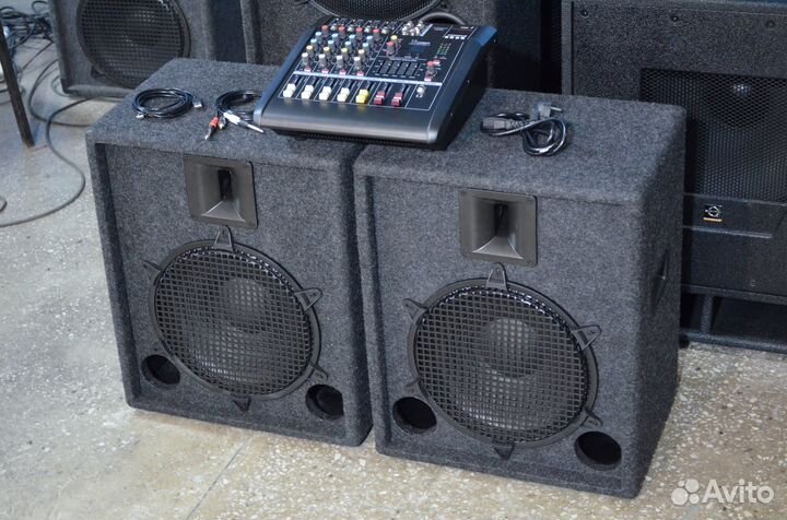 Комплект звука в банкетный зал, кафе, клуб итд