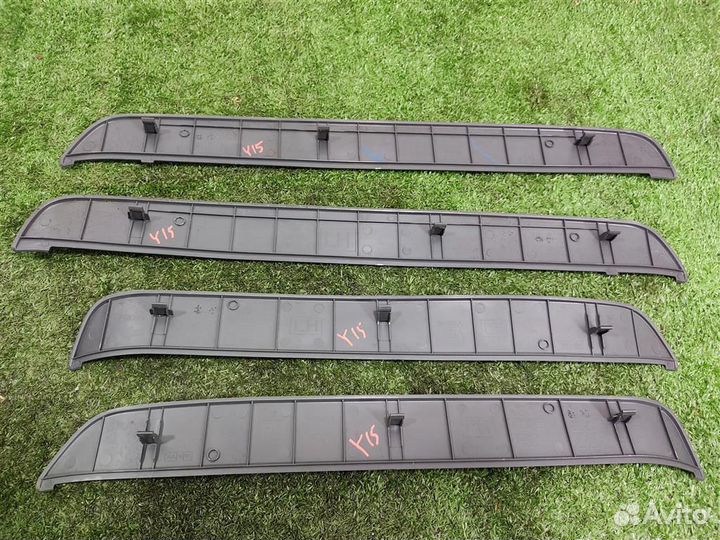 Накладки порогов комплект Subaru Tribeca WX 2006