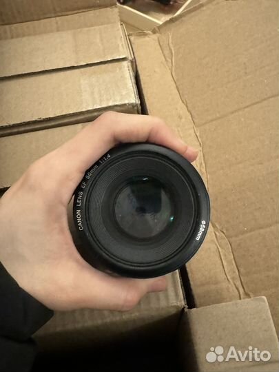 Объектив canon 50mm 1.4