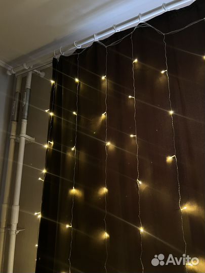 Гирлянда штора 3 на 2