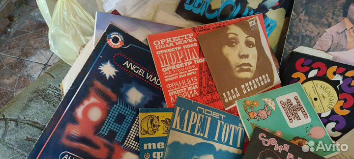 Пластинки Мелодия