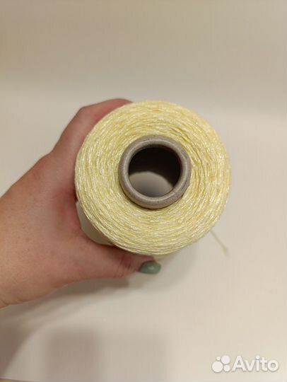 Пряжа нитки для вязания хлопок со льном