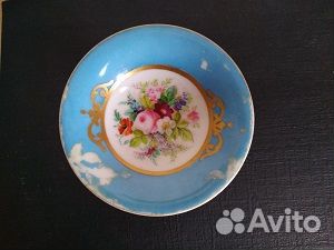 Старинная фарфоровая вазочка Братьев Корниловых