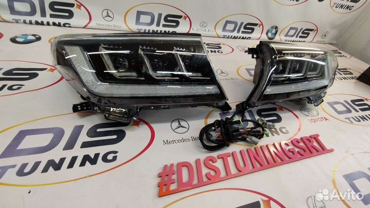 Фары lc200 стиль 300 08-15г land cruiser 200