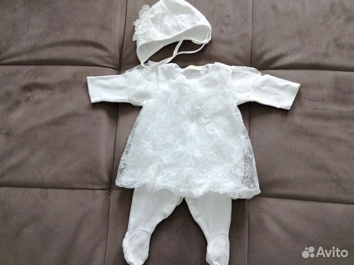 Костюм на выписку для девочки