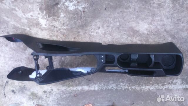 Kia Rio 2011 -2017 пластик салона тунель