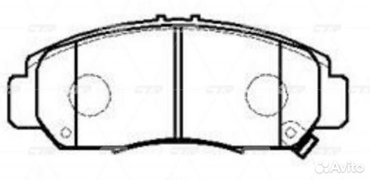 CTR GK0348 Колодки honda Legend