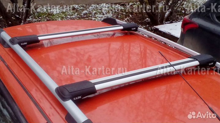 Багажник на рейлинги Volkswagen Tiguan (бесшумный)