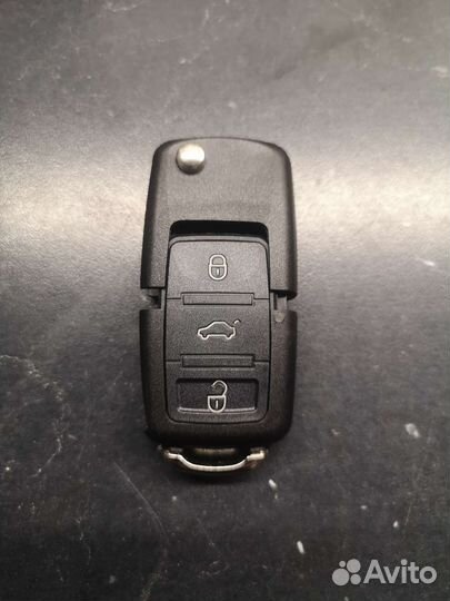 Складной ключ на Vw, Skoda, Seat