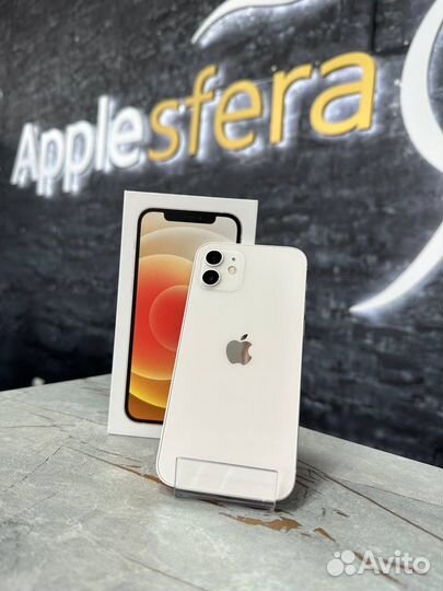 iPhone 12 128 white идеал