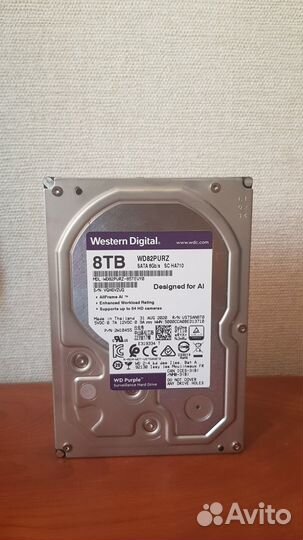 8тб WD Purple Жесткий диск