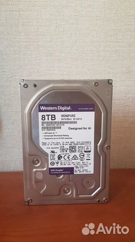 8тб WD Purple Жесткий диск