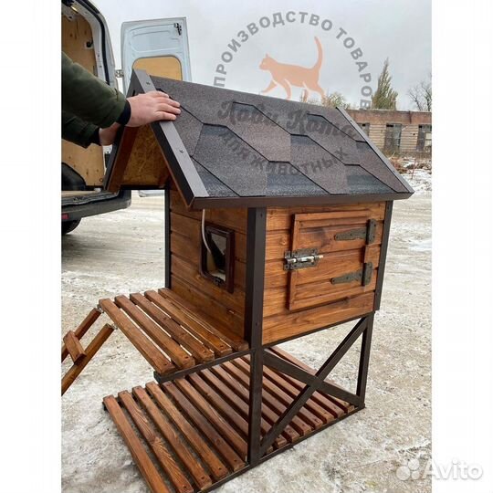 Уличная Будка,дом для кота