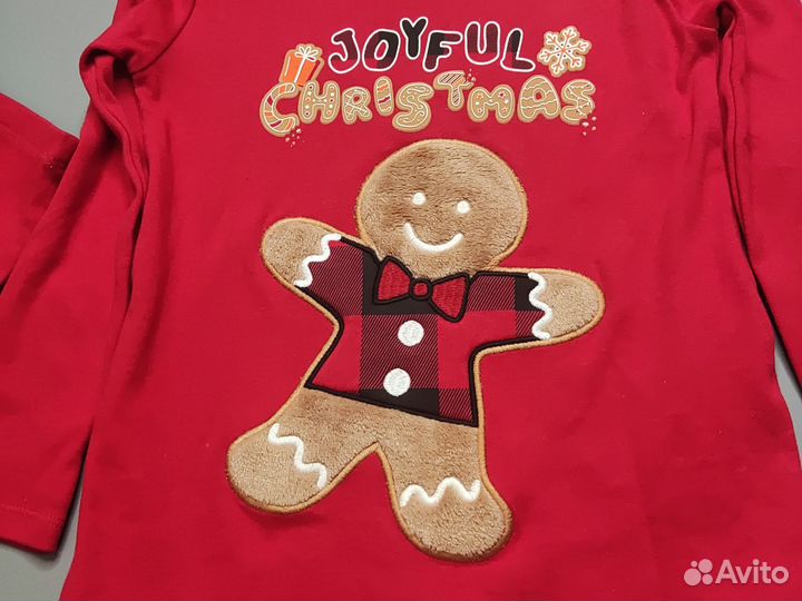 Tezenis Пижама Новая Детская Имбирный пряник