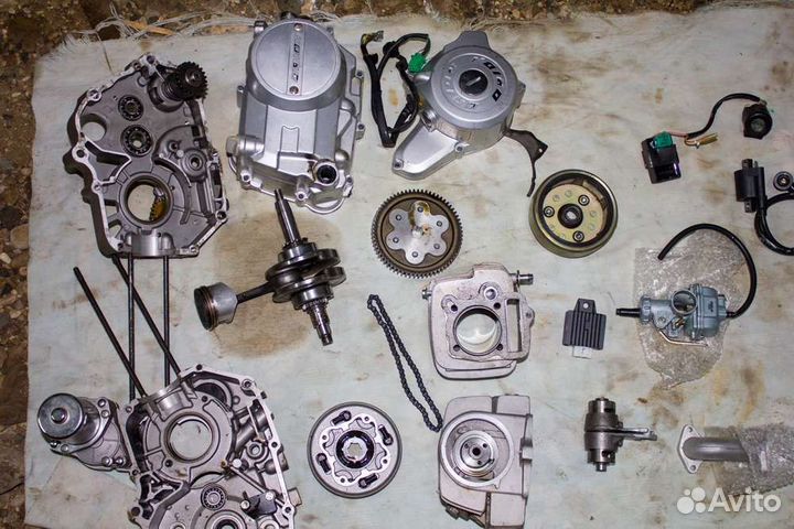 Разбор двигателя 125 кубов/153FMI